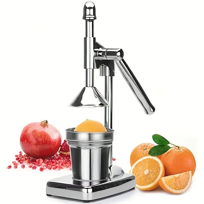 Presse-agrumes manuel en inox – Pratique et robuste