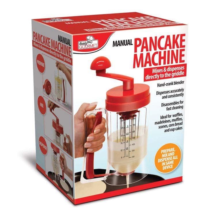 Machine à Pancakes Manuelle – Mélange, Dosage & Distribution Facile