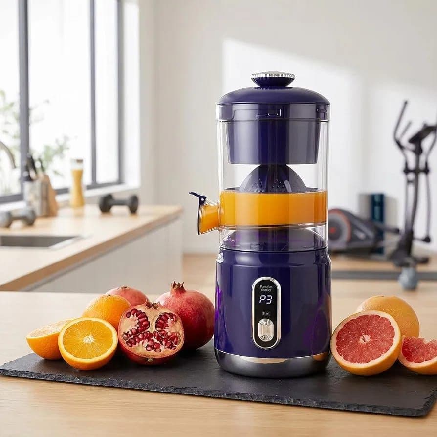 Presse-agrumes électrique rechargeable – Jus frais à la maison