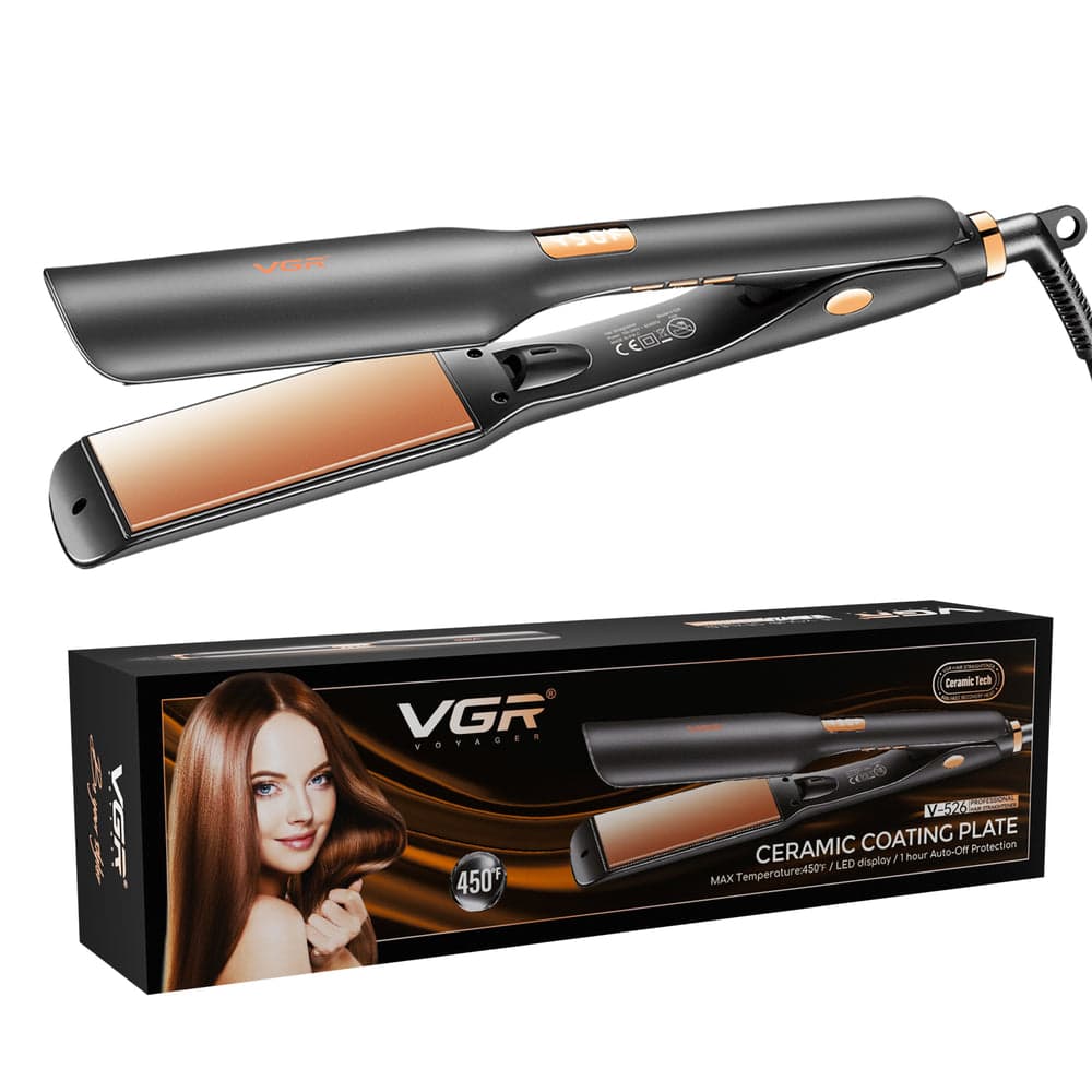 Lisseur Cheveux VGR V-526 – Revêtement Céramique Professionnel