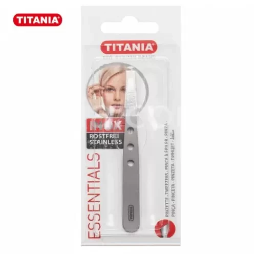 TITANIA PINCE À ÉPILER INOX 1090/61B