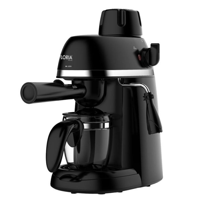 Machine à Café Expresso FLORIA 240ml Noir