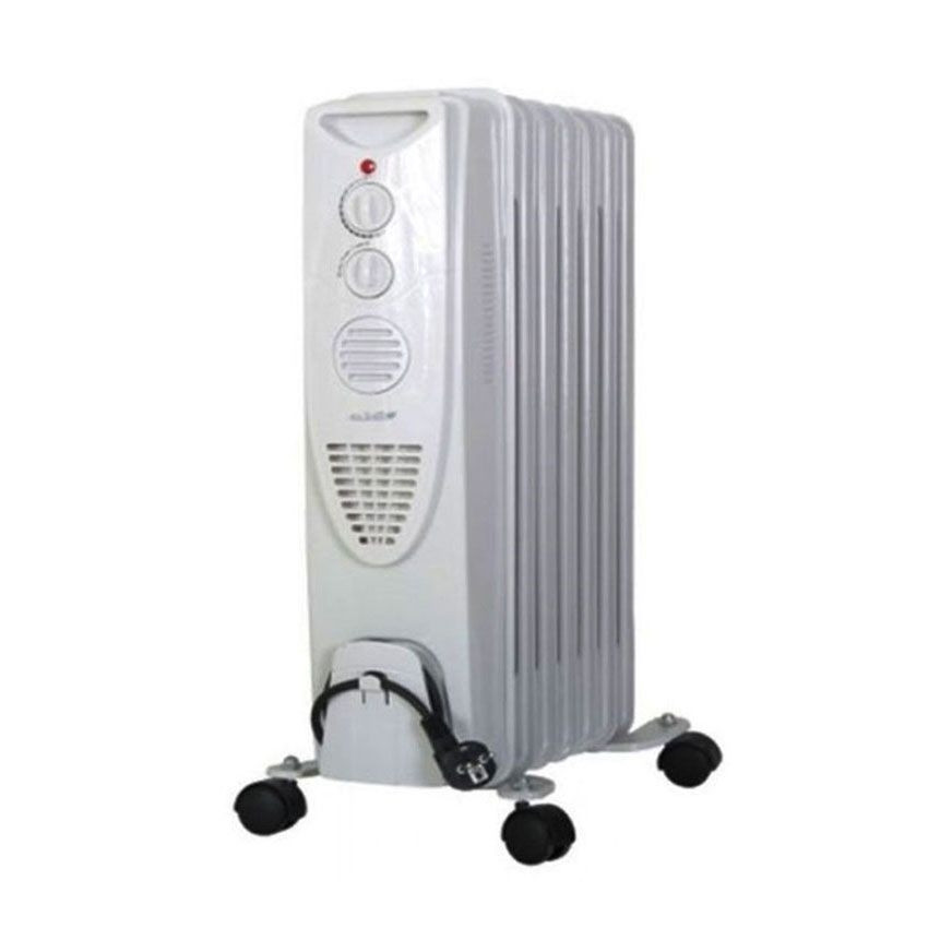 Radiateur Bain Huile RB2003 2000 W Blanc BIOLUX 9 éléments