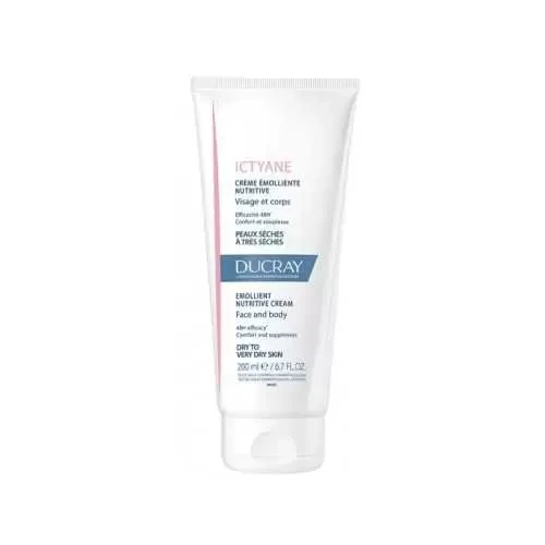 DUCRAY ICTYANE CREME EMOLLIENTE NUTRITIVE VISAGE ET CORPS 200ML