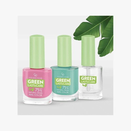 GOLDEN ROSE GREEN LAST & CARE NAIL COLOR 10.2ML