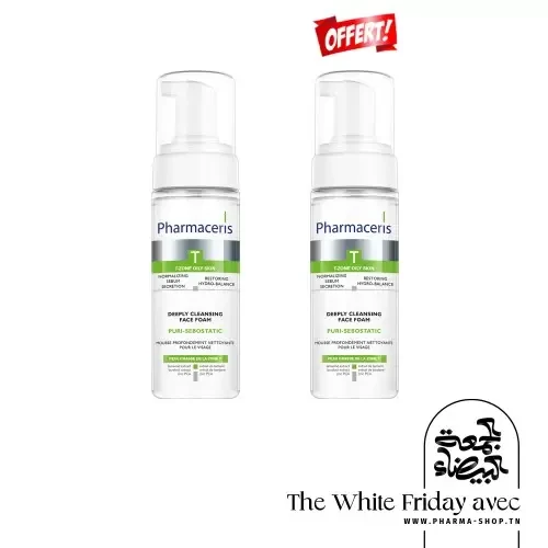 W.F PHARMACERIS T MOUSSE NETTOYANTE 150ML(2 EME GRATUITE)