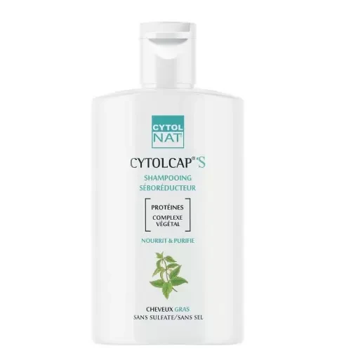 CYTOLNAT CYTOLCAP S SHAMPOOING SEBOREDUCTEUR CHEVEUX GRAS 200ML