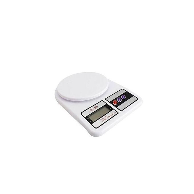 Balance de Cuisine Electronique 10kg Blanc