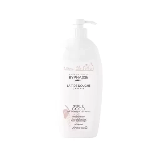 BYPHASSE LAIT DE DOUCHE CARESSE NOIX DE COCO 1L