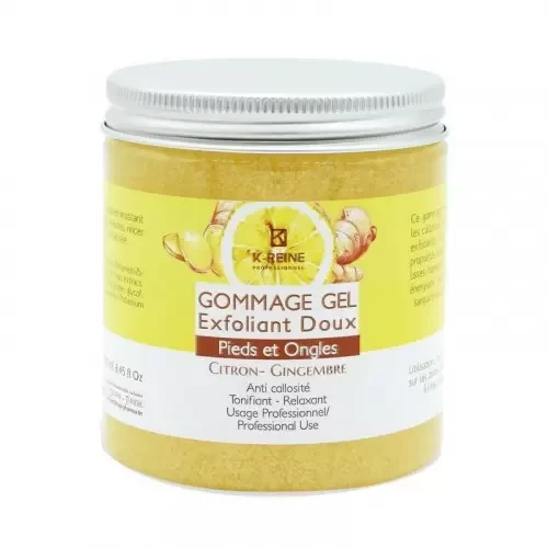 k-REINE GOMMAGE GEL PIED CITRON GINGEMBRE 250 ML