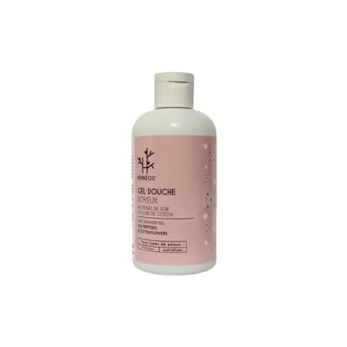 HERBEOS GEL DOUCHE COLLAGENE ET FLEUR DE COTON 250ML