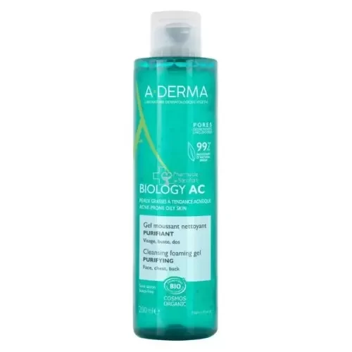 A-DERMA BIOLOGY AC GEL MOUSSANT PURIFIANT 200ML