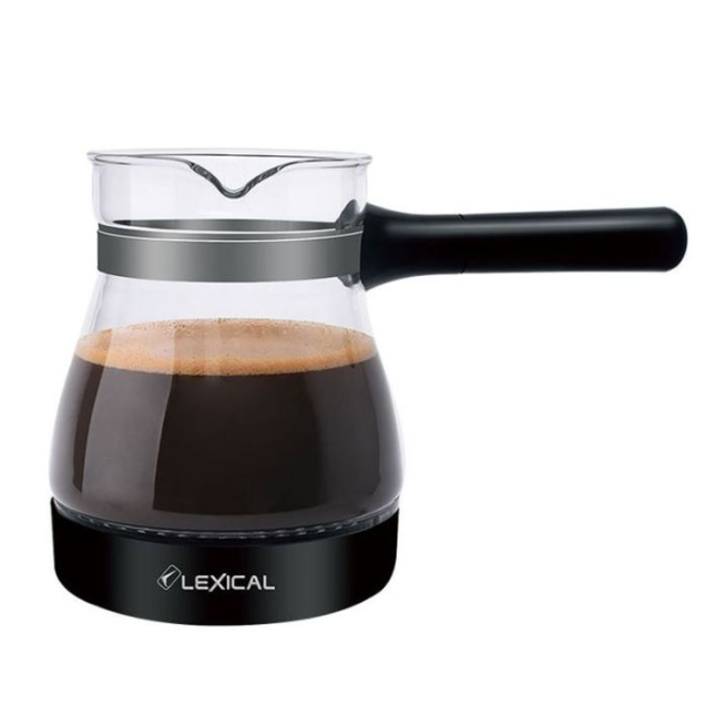 Cafetière à Café Turc Lexical 500W Noir 0,5 Litre