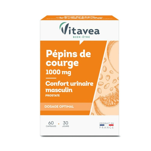 VITAVEA PEPINS DE COURGE 1000MG 60 CAPSULES