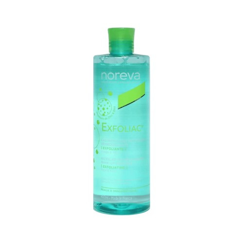 NOREVA EXFOLIAC EAU MICELLAIRE NETTOYANTE DEMAQUILLANTE PEAUX A IMPERFECTIONS 400ML