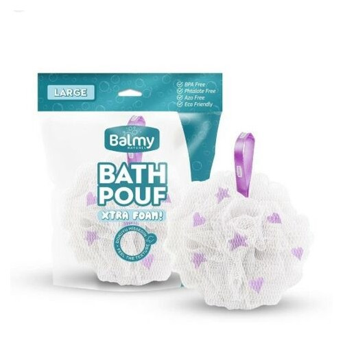 BALMY LARGE BATH POUF