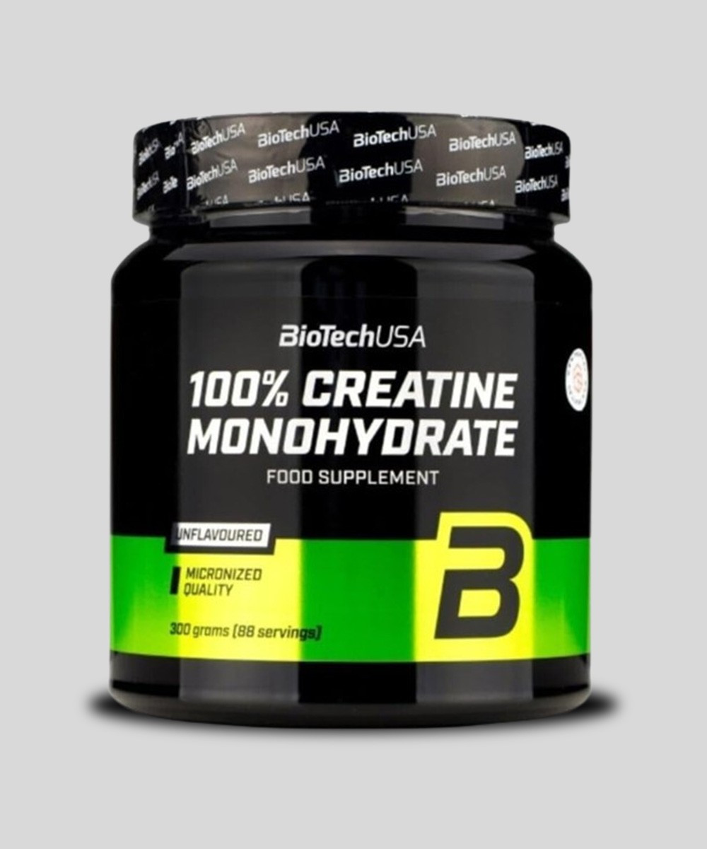 BioTechUSA - 100% Micronized Creatine Monohydrate | 300G