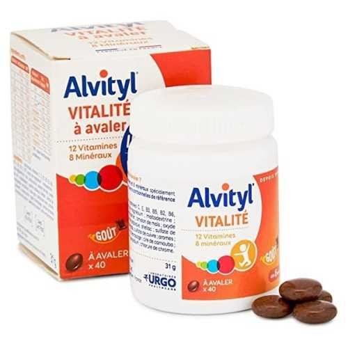 ALVITYL COMPRIME VITAMINES + MINERAUX +OLIGO BT/40