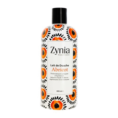 ZYNIA LAIT DE DOUCHE ABRICOT 400ML