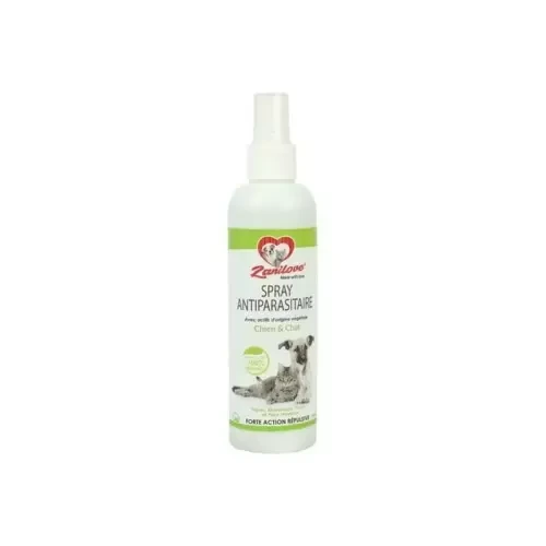 ZANILOVE SPRAY ANTI PARASITAIRE CHIEN ET CHAT 200ML