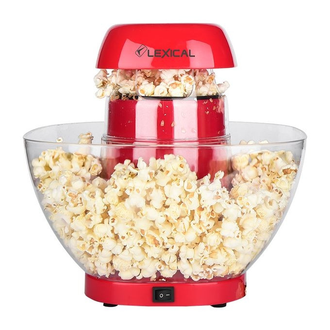 Machine à Pop Corn Sans Huile Avec Bol Lexical 1200W Rouge