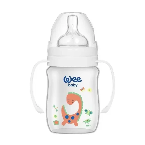 WEE BABY BIBERON COL LARGE PP AVEC POINGEE 0-6M 150 ML