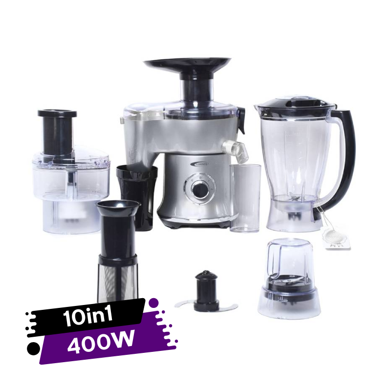 Robot Juicer et Blender Florence 10in1 Multifonctions Silver