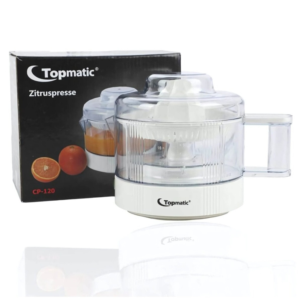 Presse Agrume Eléctrique Topmatic 20W Blanc