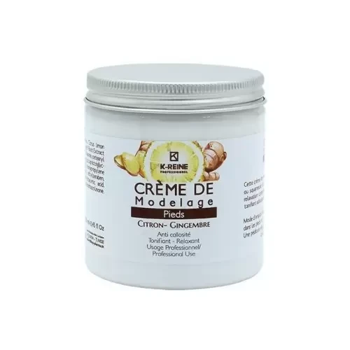 K-REINE Crème de Modelage Pieds - Citron et Gingembre - 250ml