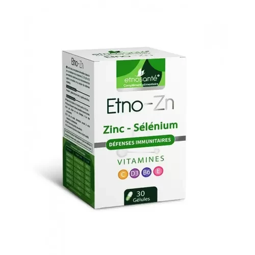 ETNOSANTE ETNO ZINC SELENIUM 30 GELULES