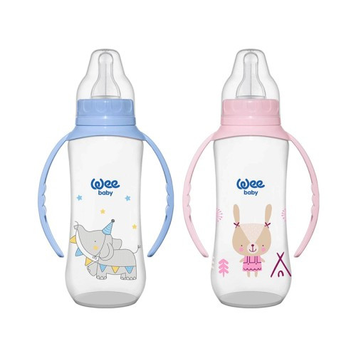 WEE BABY CLASSIC PP BIBERON AVEC ANSES 6-18M 270ML 745-F