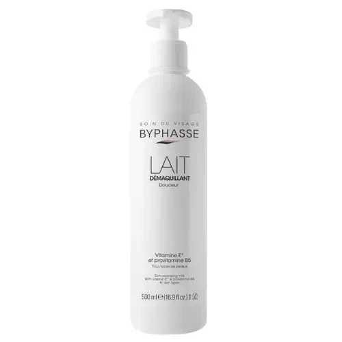 BYPHASSE LAIT DEMAQUILLANT DOUCEUR 500ML