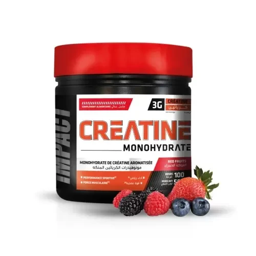 IMPACT MONOHYDRATE DE CREATINE AROMATISEE 500G