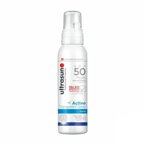 ULTRASUN ACTIVE TRANSPARENT SPRAY SPORTS SPF50 150ML