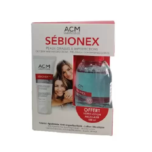 ACM COFFRET SEBIONEX TRIO+LOTION MICELLAIRE GRATUIT