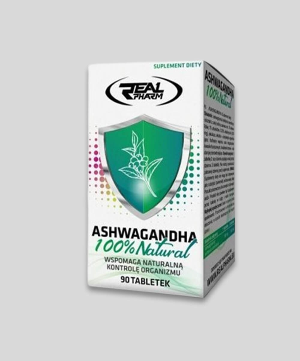 Ashwagandha 100% Naturel - Real Pharm | 90 Tab