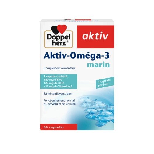 AKTIV OMEGA 3 MARIN 60 CAPSULES