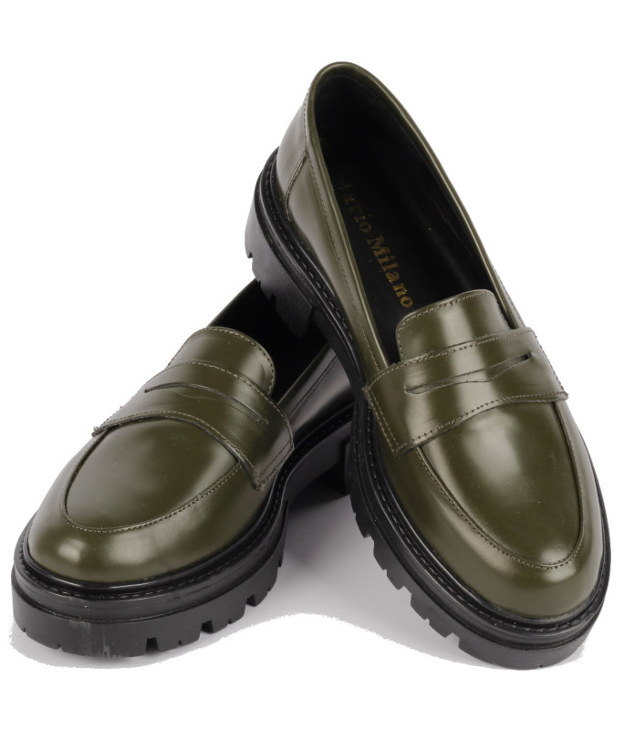 Mario Milano - Green - 100% Cuir !